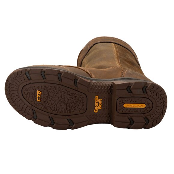 Georgia Boot Athens SuperLyte Alloy Toe Waterproof Wellington Pull-On Size 9 M - Picture 8 of 16